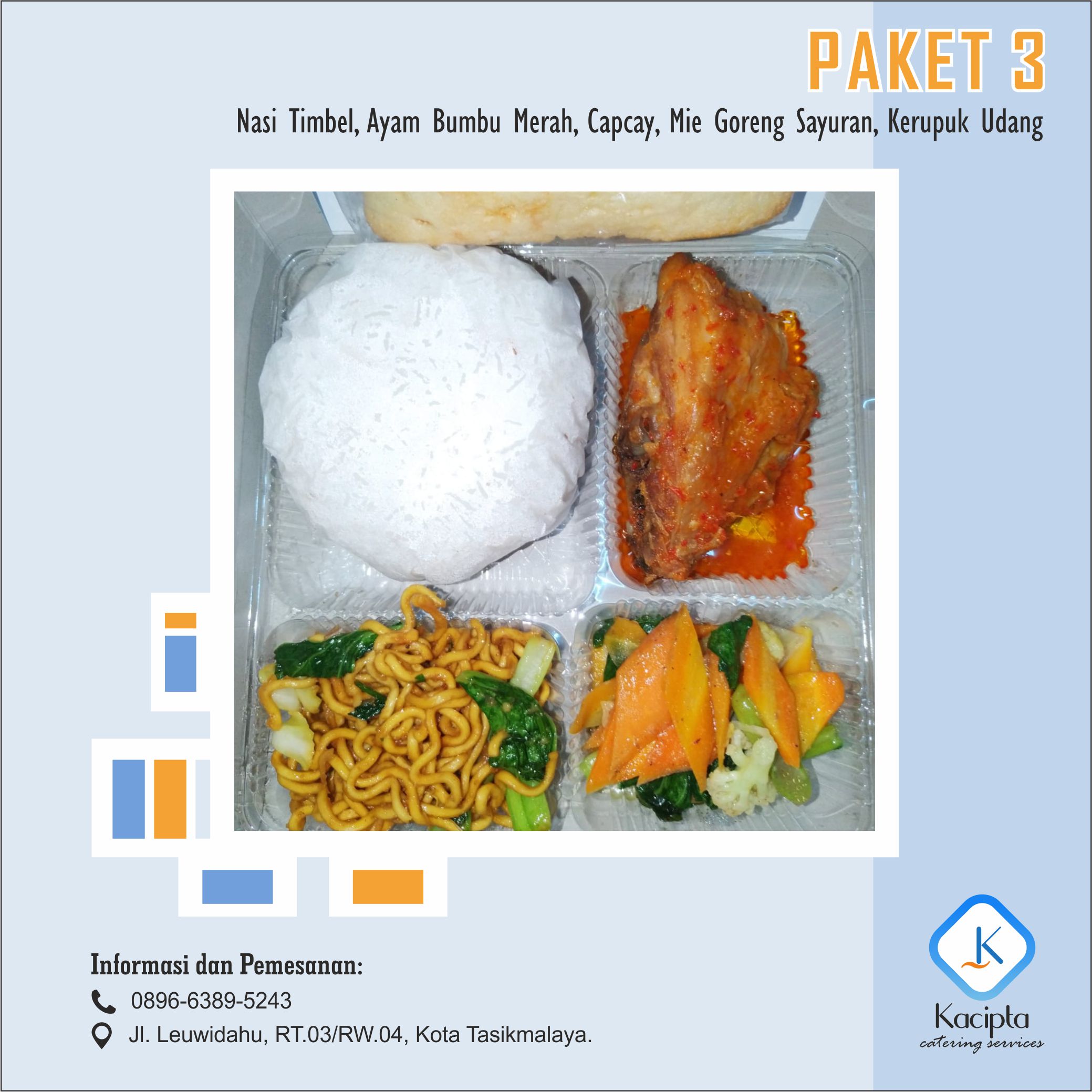 catering nasi box/nasi kotak sindangkasih ciamis